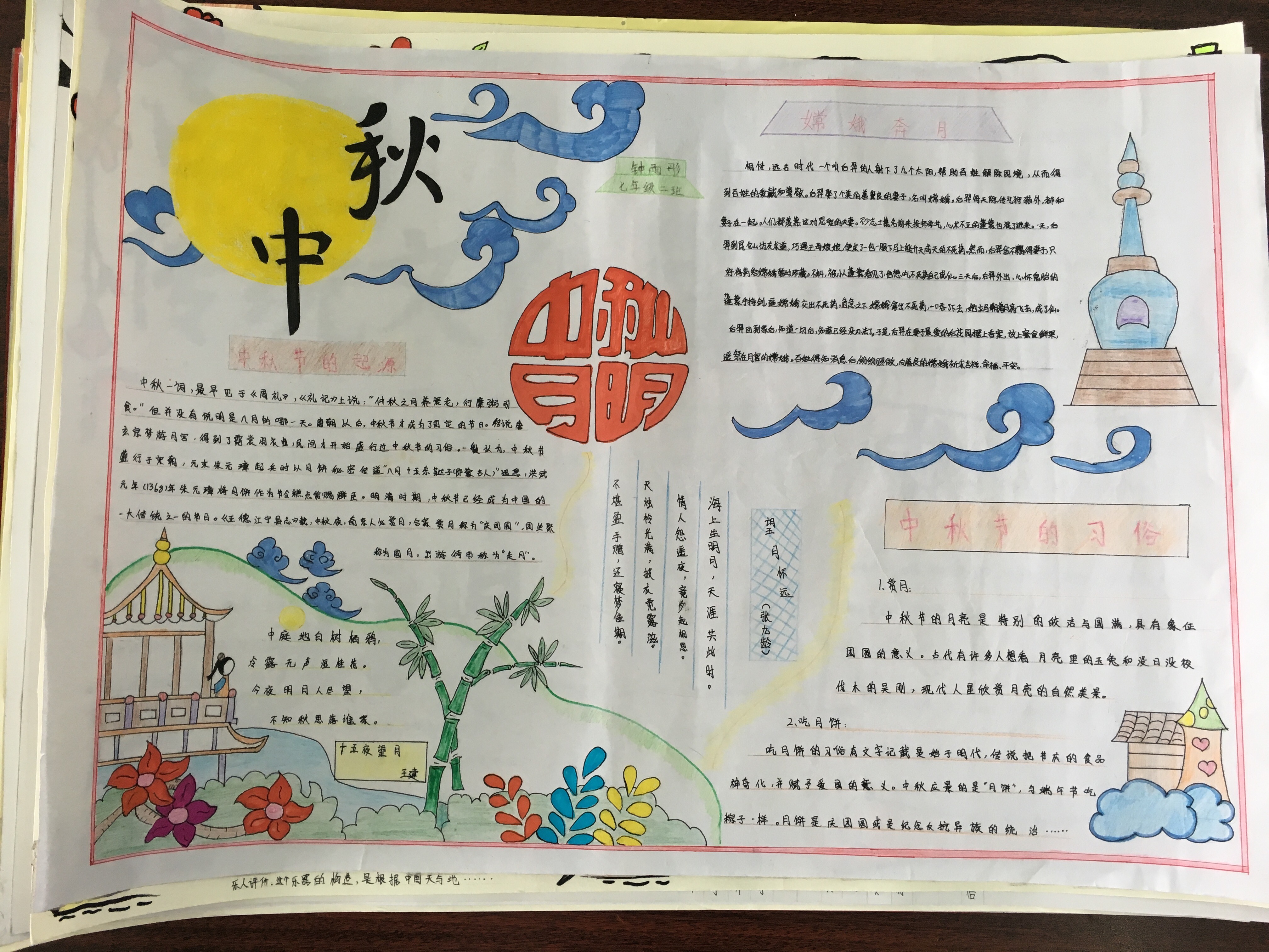 2020届语文组"手抄报"比赛评选活动 - 邛崃文昌中学欢迎您!